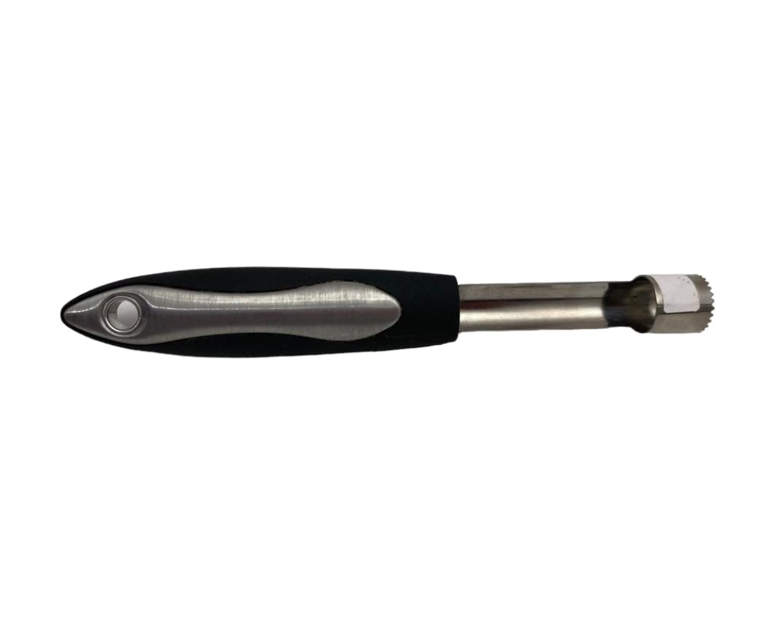 Extractor de Pulpa Ecko Inoxidable | Mango Ergonómico de Goma, 20 cm, Ligero y Preciso