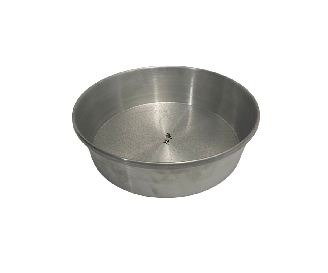 Molde de Aluminio para Pastel Redondo #28 | 28 x 9 cm – Ligero y Resistente
