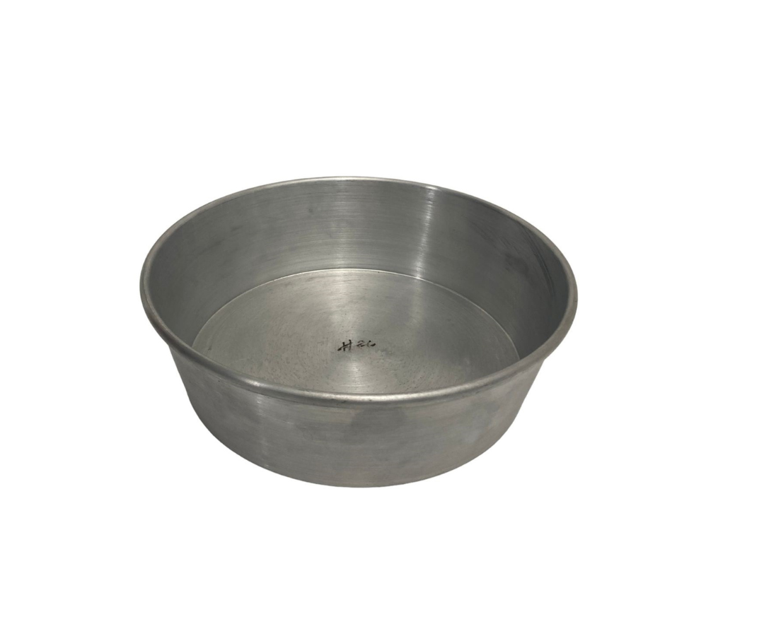 Molde de Aluminio para Pastel Redondo #26 | 26 x 9 cm – Ligero y Resistente
