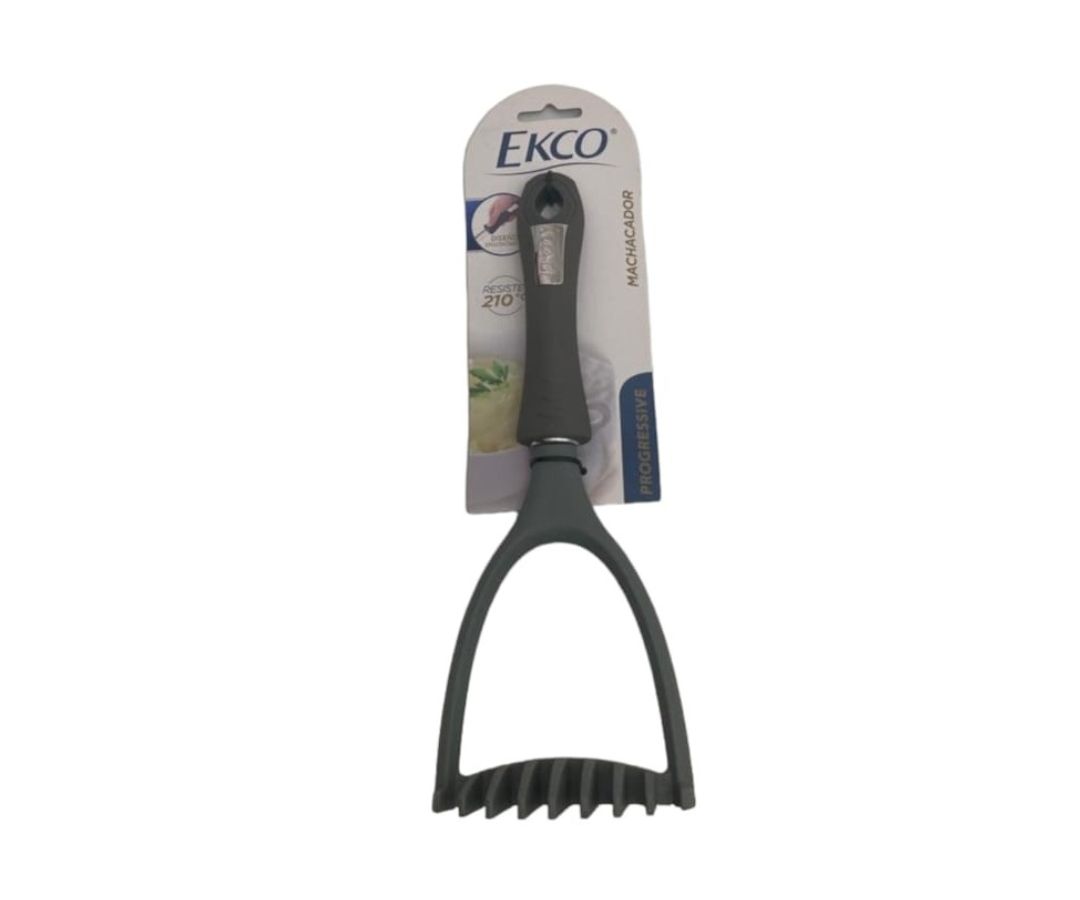 Machacador Progressive Ecko | Mango Ergonómico Soft Touch, Resistente 210°C, 27 cm