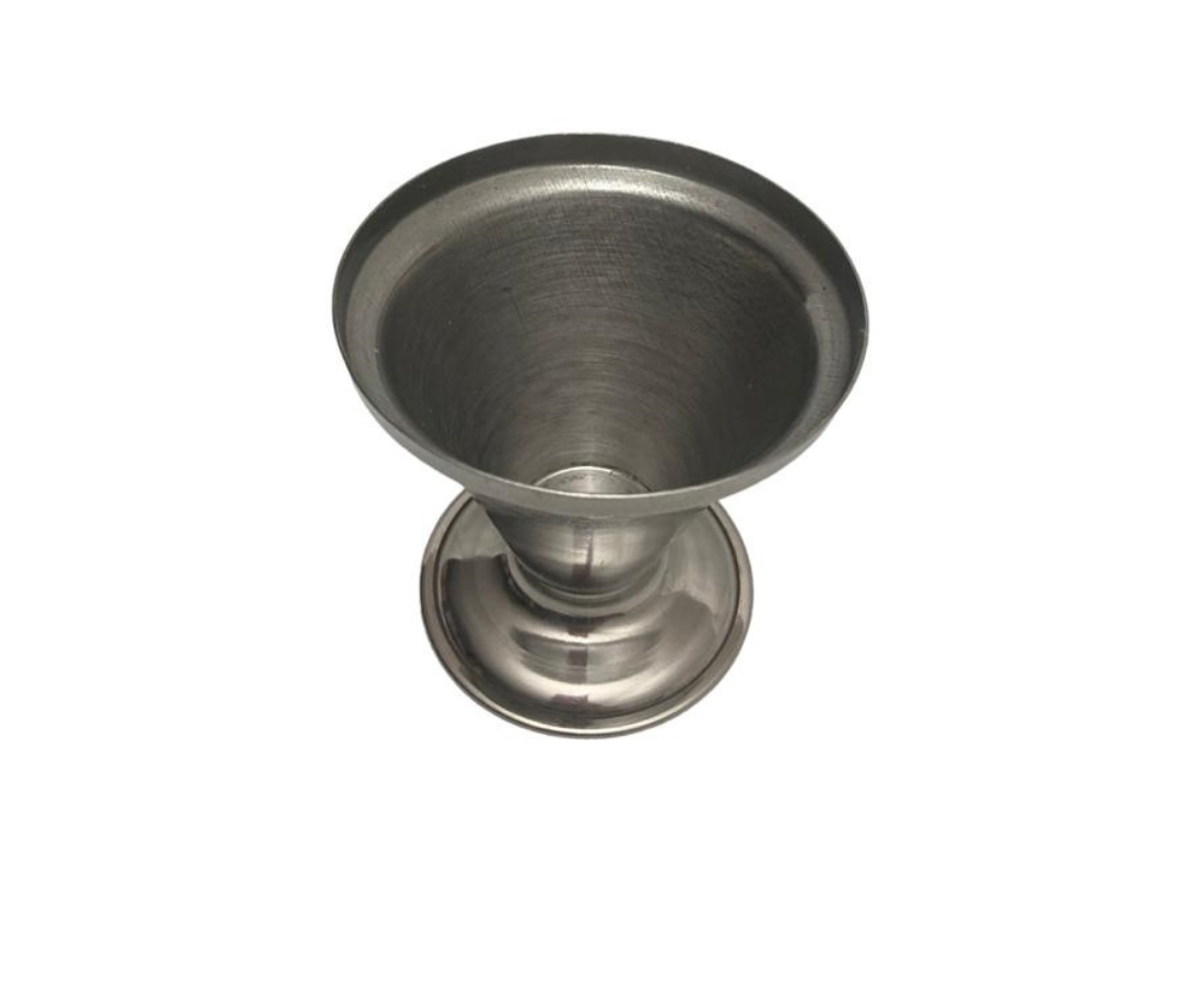 Copa Coctelera Inoxidable Chica | 10 x 10 cm – 98 g – Compacta y Funcional