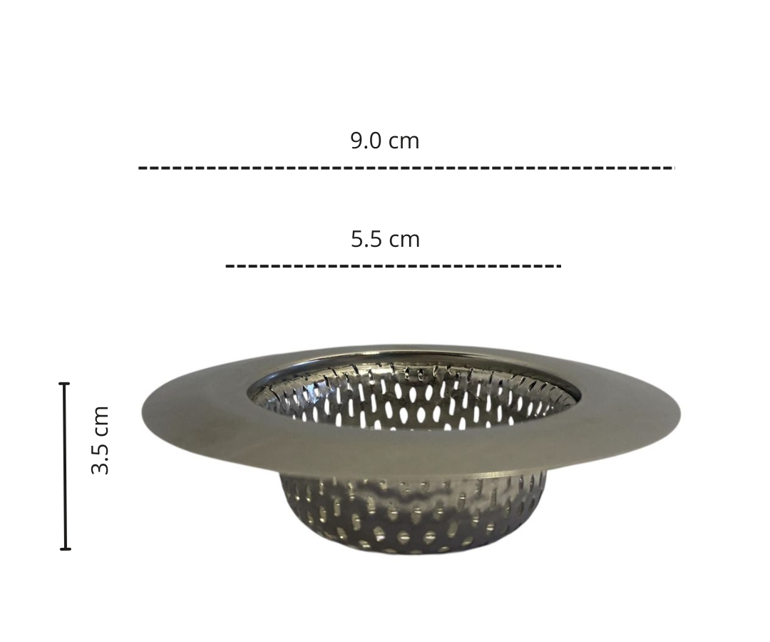 Coladera de Acero Inoxidable para Fregadero | Atrapa Desperdicios Minlimetal, Durable y Anticorrosión