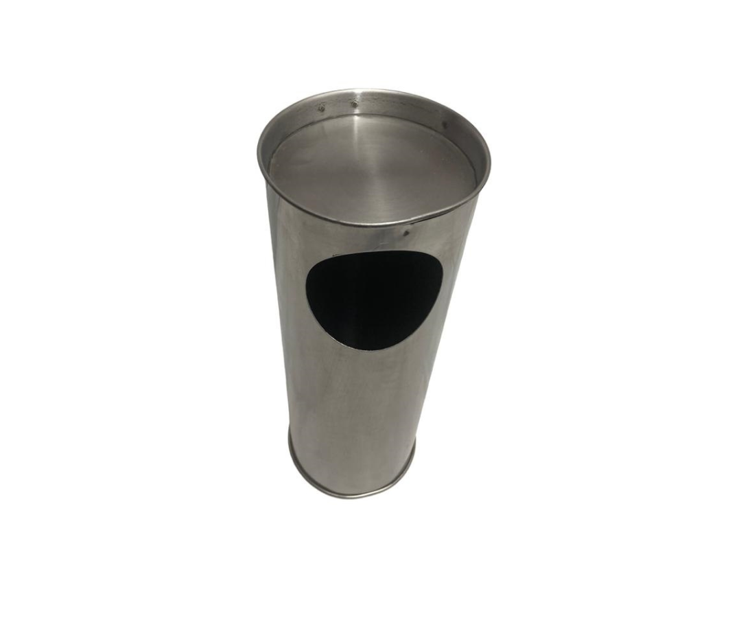 Popotero Inoxidable Redondo Grande | 11 x 30 cm – 484 g – Amplio y Resistente