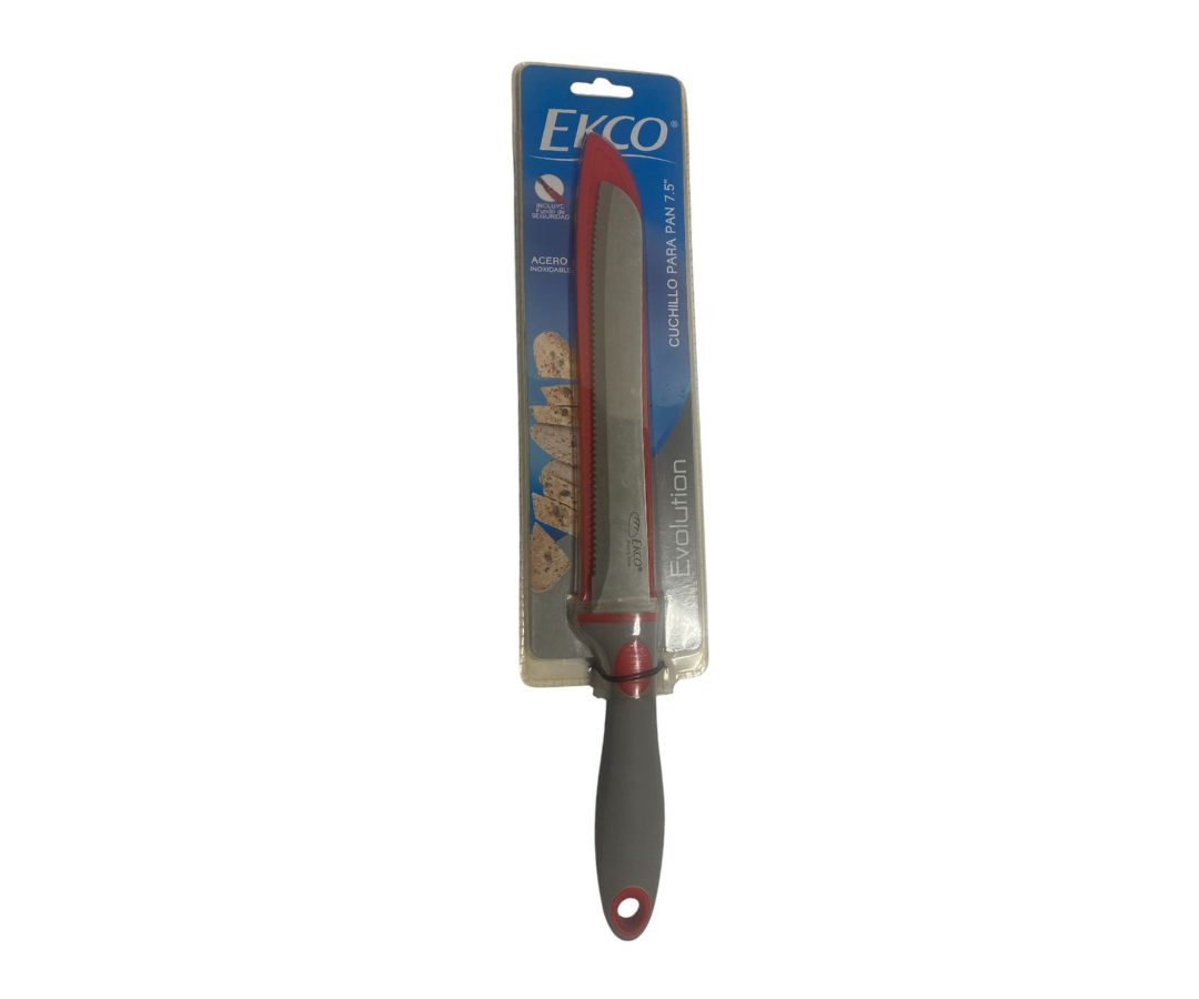 Cuchillo para Pan Ecko Evolution 7.5" | 32 cm, 142 g – Acero Inoxidable con Mango Ergonómico