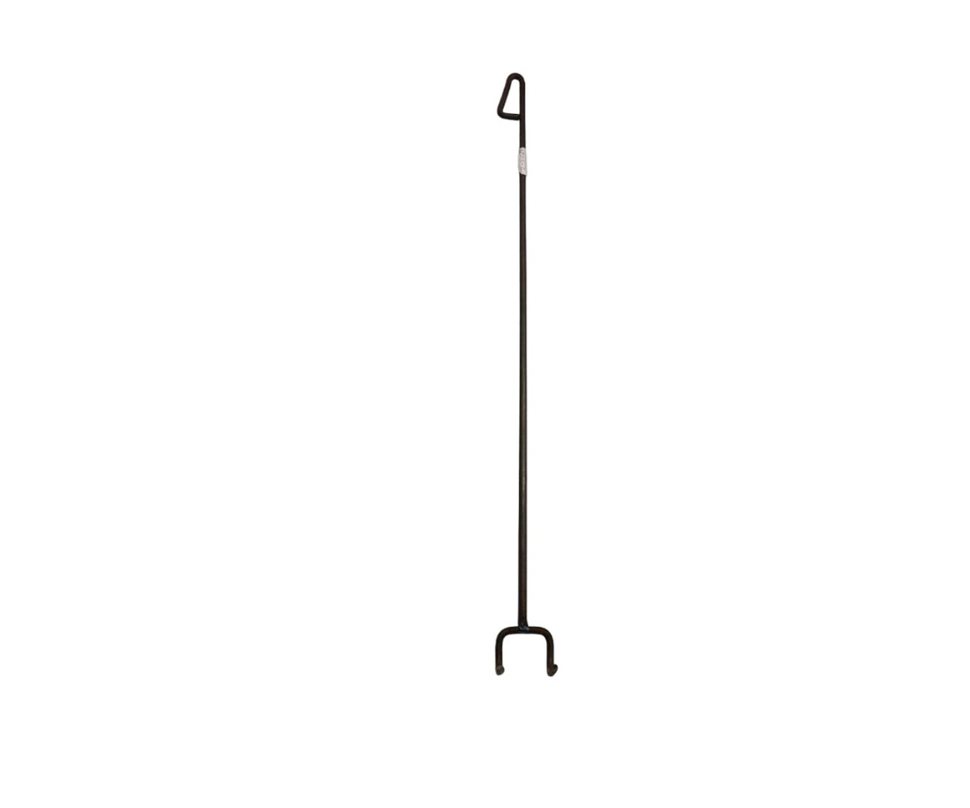 Gancho de Alambrón para Carnitas de Fierro | 70 cm – 353 g – Firme y Duradero