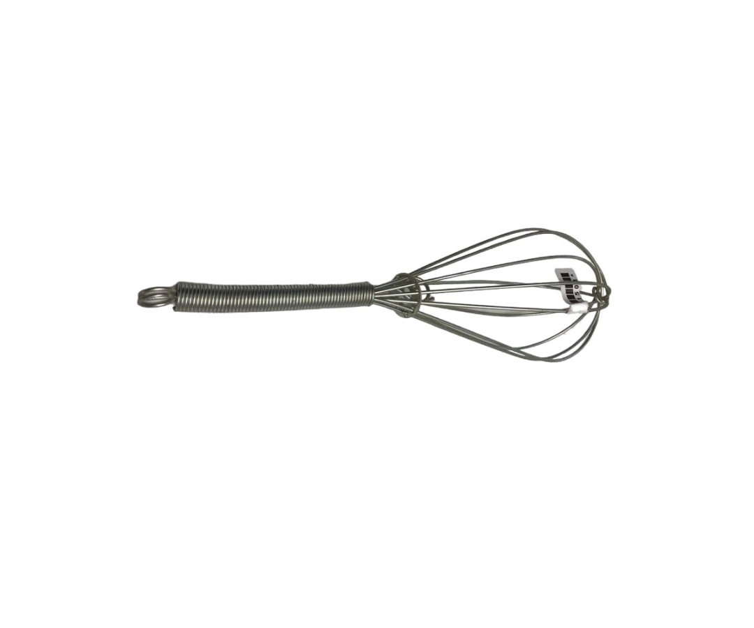 Batidor de Globo Galvanizado #1 | 26 cm, 104 g – Resistente, Ligero y Eficiente