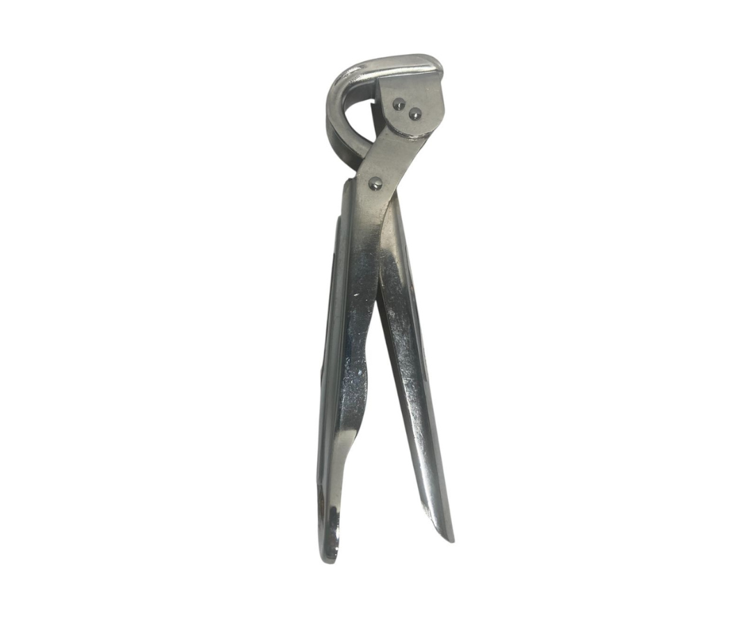 Pinza Porta Caliente Inoxidable | 16 cm, 126 g – Segura y Resistente