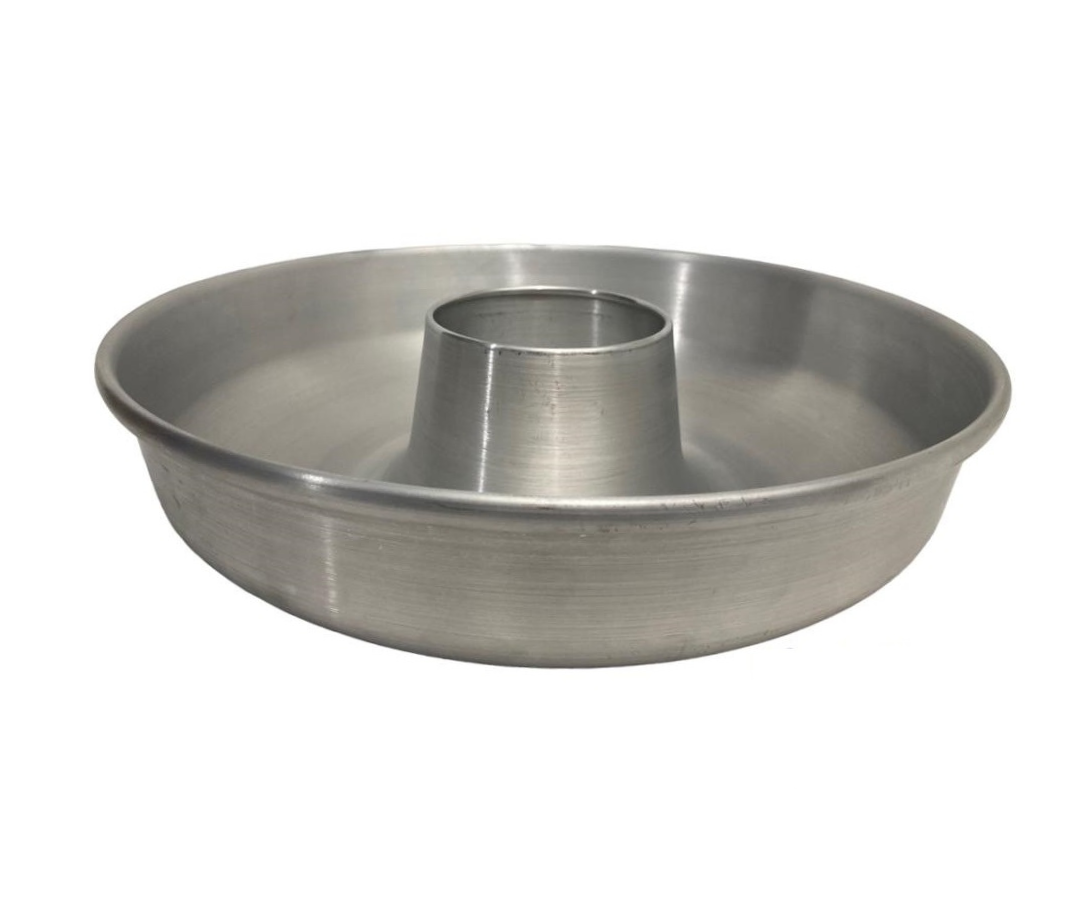 Molde de Aluminio para Rosca #34 | 34 cm diámetro x 8 cm alto – 310 g – Ligero y Resistente