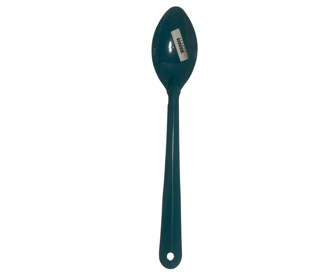 Cuchara de Peltre #2 Azul 36 cm | Resistente, Ligera y Estilo Clásico