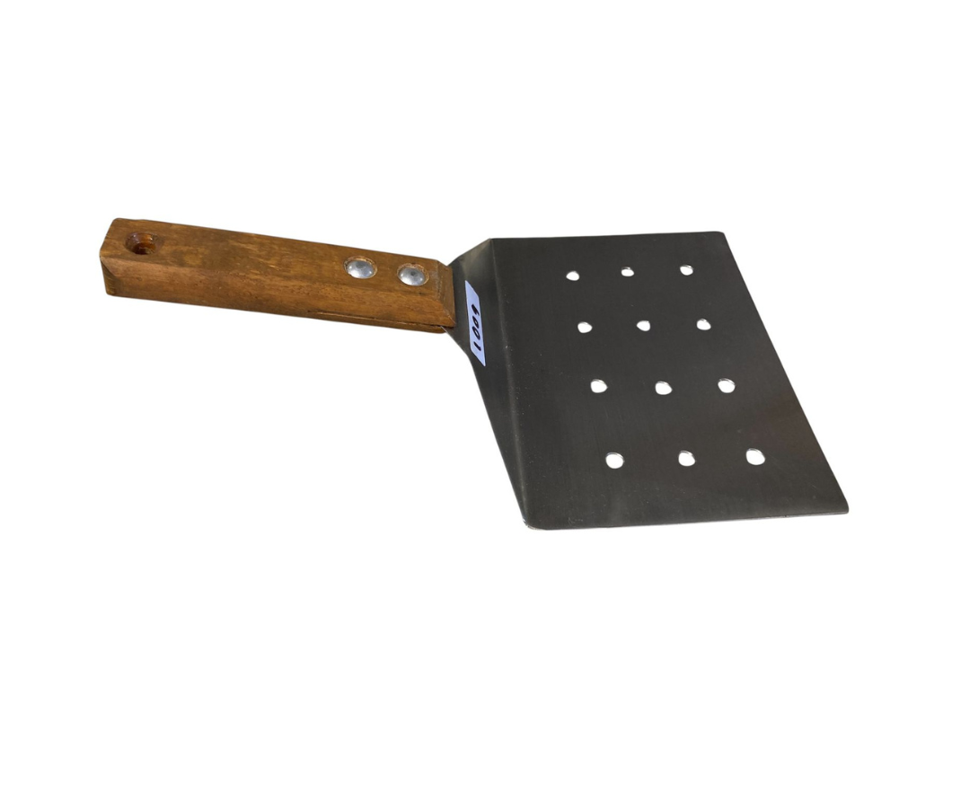 Hamburguesero Inoxidable Ancho 18 cm Perforado | 29.5 x 18 cm – 220 g – Funcional y Profesional