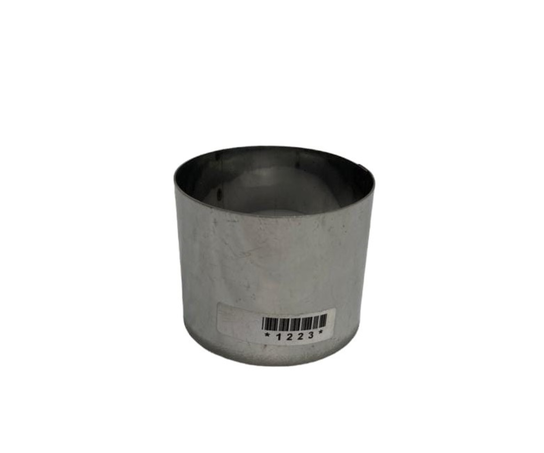 Molde de Acero Inoxidable Forma Redonda | 7 cm x 5.7 cm, 74 g – Preciso y Duradero
