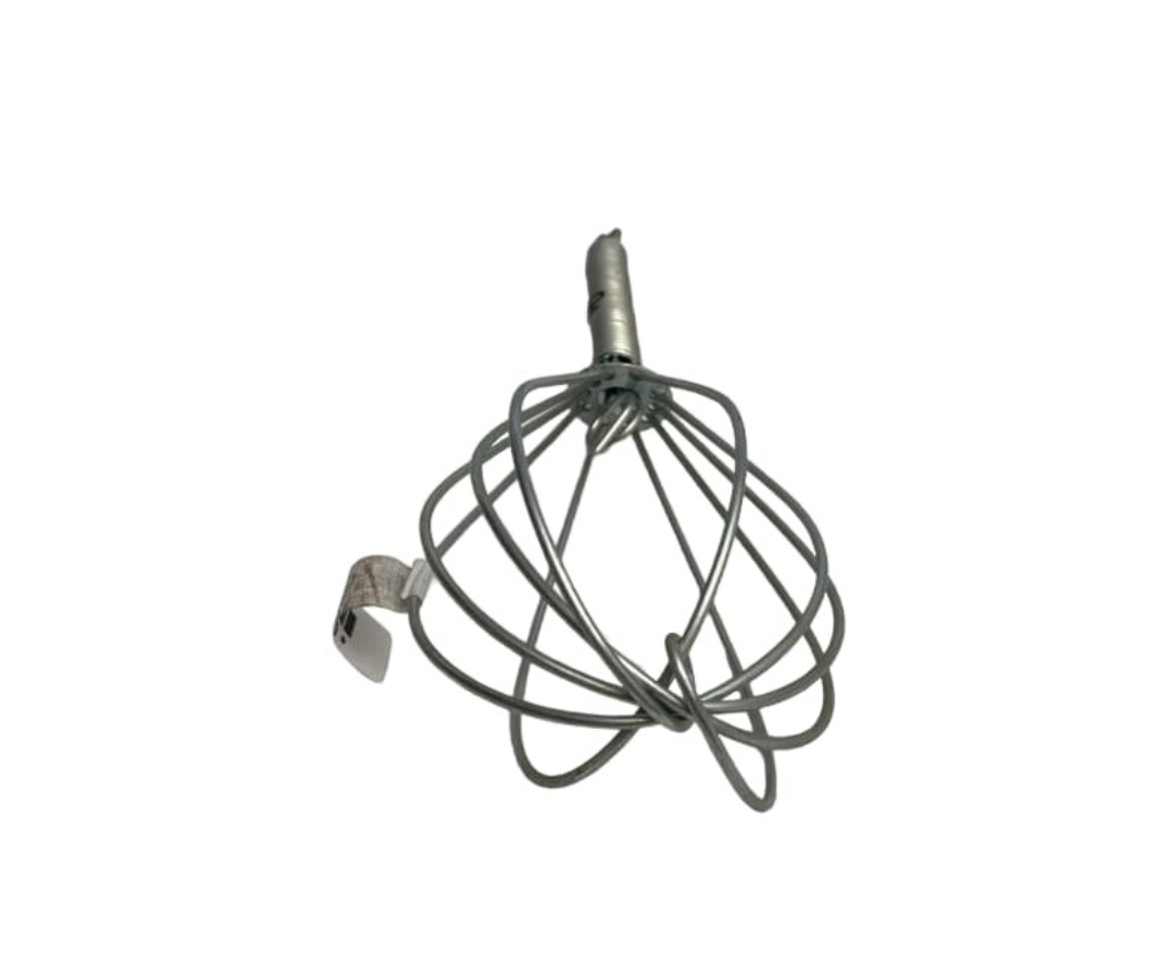 Batidor de Globo Galvanizado #2 | 29 cm, 110 g – Resistente, Duradero y Eficiente