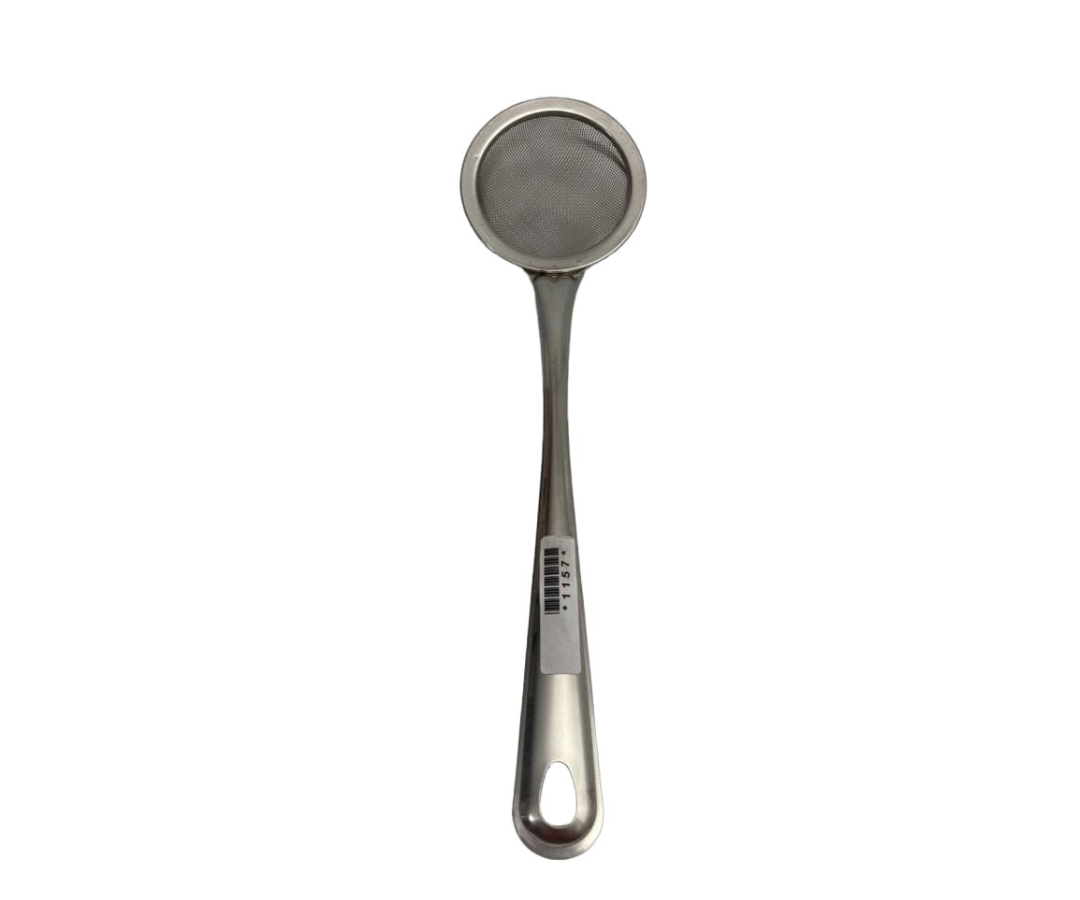 Espumadera Inoxidable China Chica de 29 cm | Ligera y Resistente, 8 cm de Diámetro