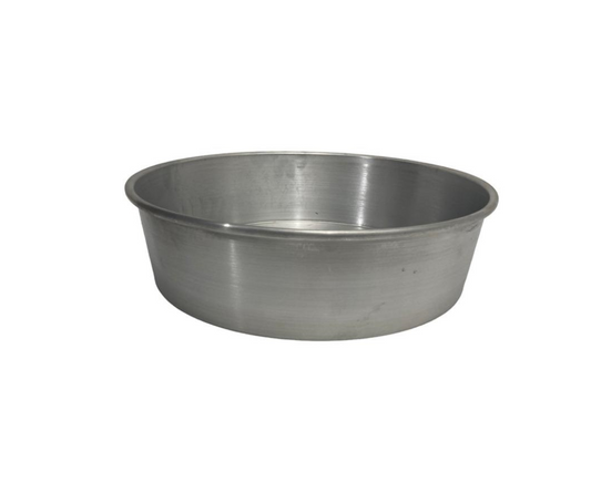 Molde de Aluminio para Pastel Redondo #32 | 32 x 9 cm – 342 g – Resistente y Espacioso