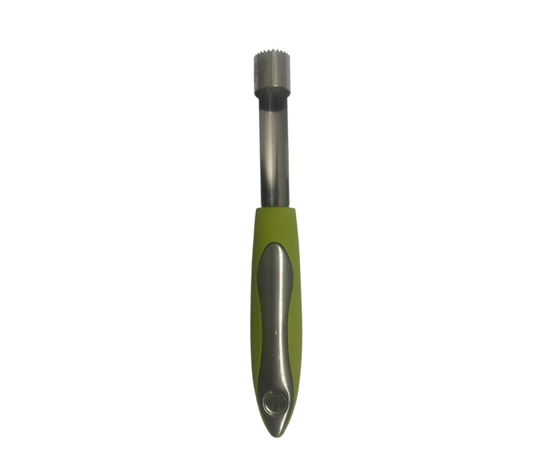 Extractor de Pulpa Ecko Inoxidable | Mango Ergonómico de Goma, 20 cm, Ligero y Preciso