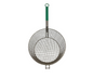 Canastilla Niquelada Redonda Grande | 31 cm Ø x 62 cm – 994 g – Resistente y Tradicional