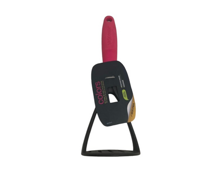 Machacador Vasconia Colors | Nylon y Silicón, Antiadherente, Resistente hasta 180°C, 25 cm