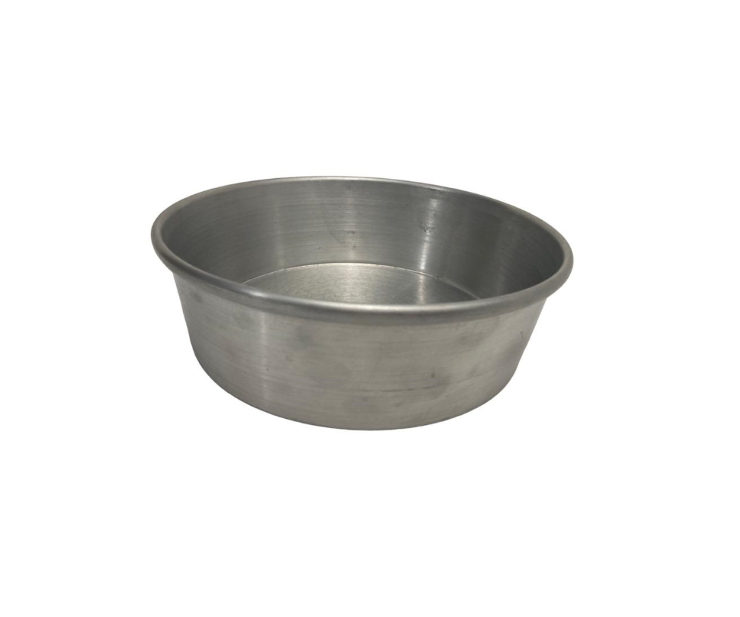 Molde de Aluminio para Pastel Redondo #18 | 18 x 9 cm – Ligero y Resistente