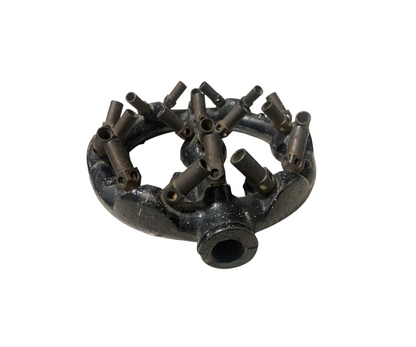 Quemador de Fierro Colado de 20 Espiras | 21 x 3 cm – 2,060 kg – Duradero y Eficiente