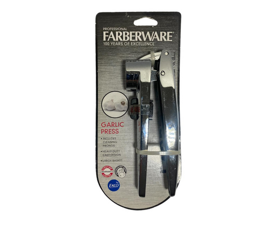 Machacador de Ajos Farberware Professional | Acero Inoxidable, 16 cm, Durable y Eficiente