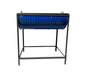 Asador de Tambo acero | 1.20 x 60 cm con Cenicera y Rejilla