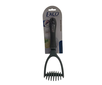 Machacador Progressive Ecko | Mango Ergonómico Soft Touch, Resistente 210°C, 27 cm