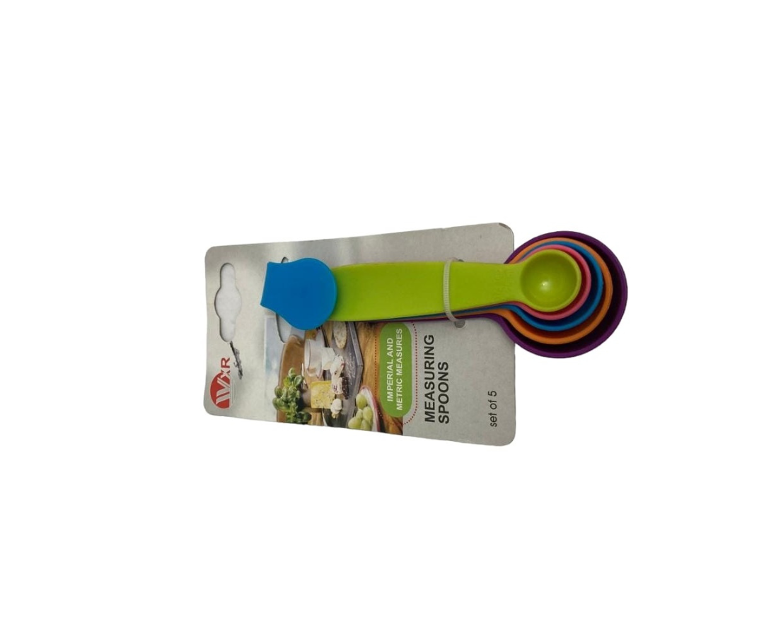 Set de Cucharas Medidoras 5 Piezas | 14 cm, 36 g – Precisas y Prácticas