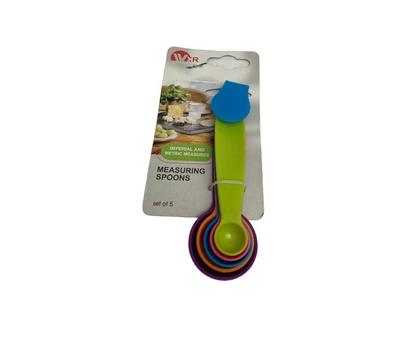 Set de Cucharas Medidoras 5 Piezas | 14 cm, 36 g – Precisas y Prácticas