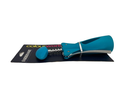 Sacacorchos Colourworks Farberware | Soft Touch, 19 cm, Azul, Ergonómico y Resistente