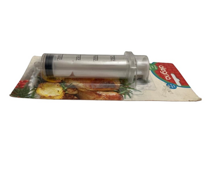 Jeringa para Alimentos Alegría | 16 cm, 50 g, 60 ml – Sazona al Interior con Facilidad