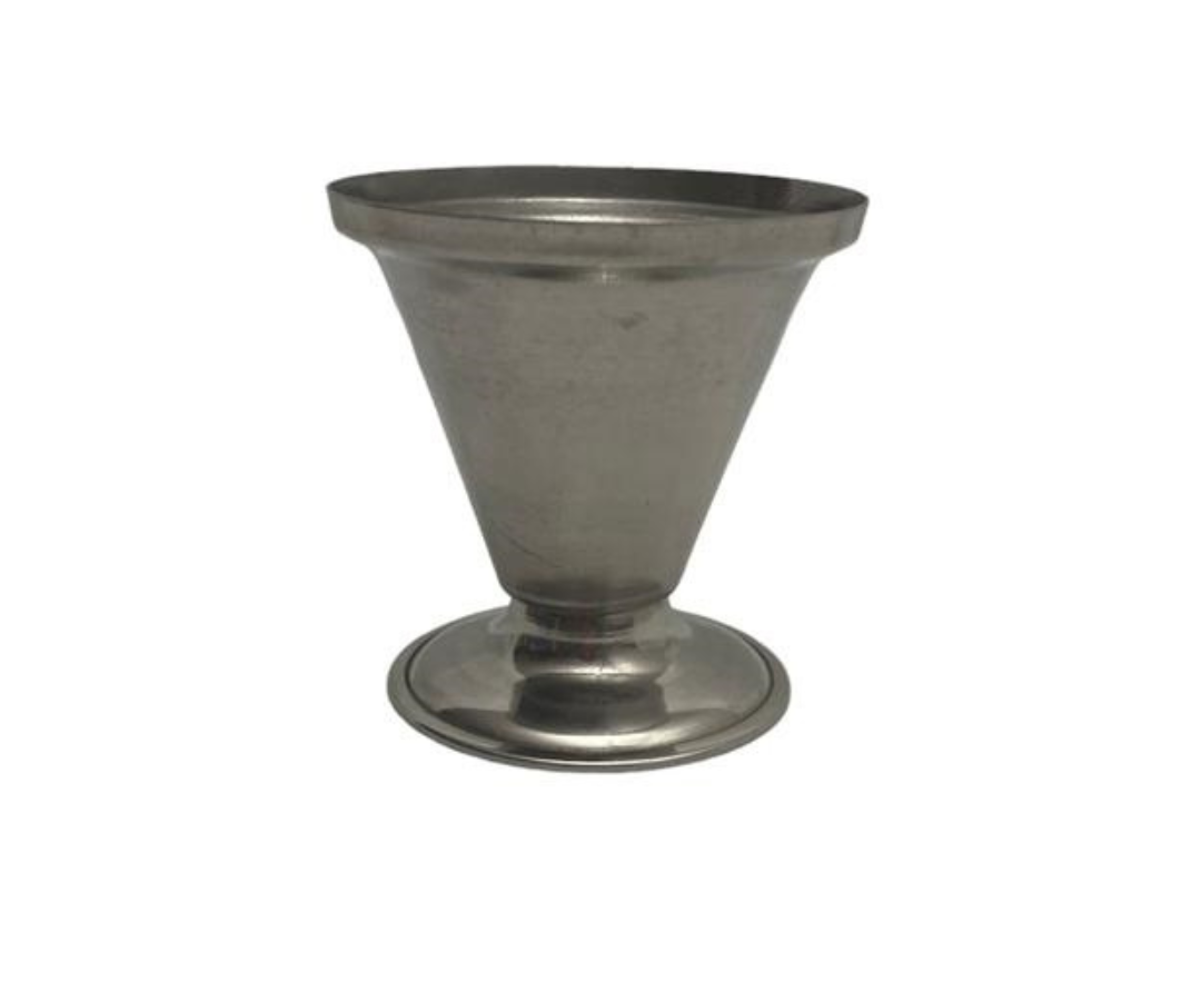 Copa Coctelera Inoxidable Chica | 10 x 10 cm – 98 g – Compacta y Funcional