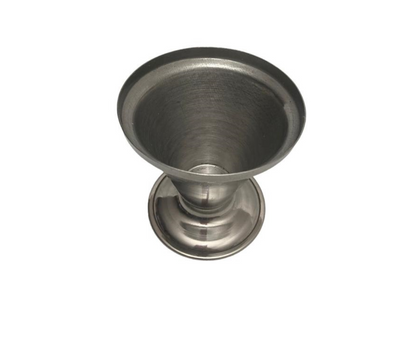 Copa Coctelera Inoxidable Chica | 10 x 10 cm – 98 g – Compacta y Funcional