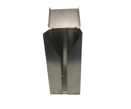 Popotero Cuadrada Inoxidable Grande | 14.5 x 11.5 cm – 880 g – Resistente y Funcional