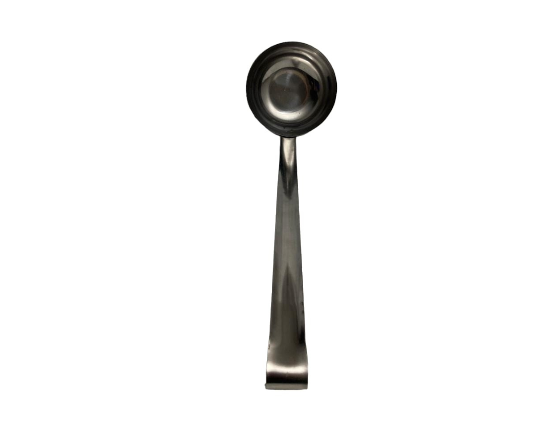 Cucharón Inoxidable #16 | 16 cm diámetro x 53 cm – 356 g – Resistente y Profesional