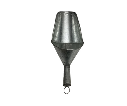 Cucharón Semillero Galvanizado | 39 x 14 cm, 200 g – Resistente y Funcional