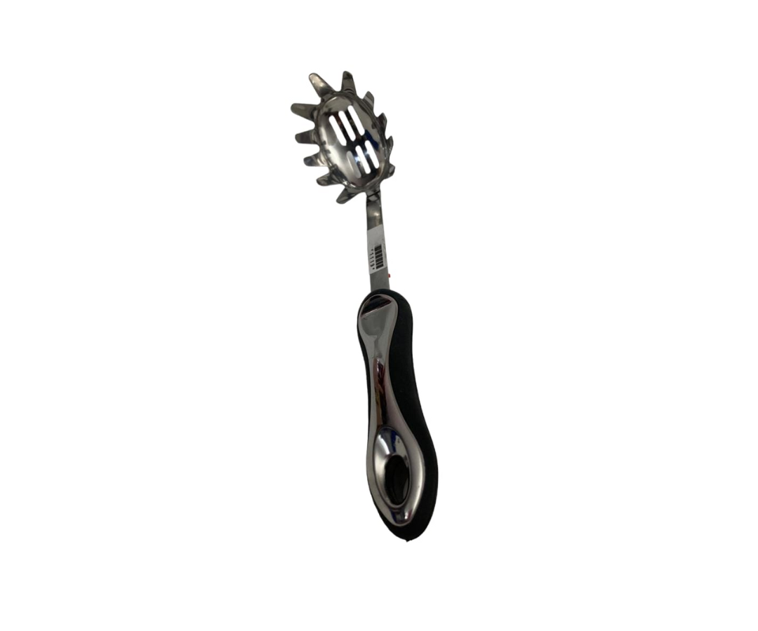 Servidor de Spaghetti Rostfrei Acero Inoxidable | Mango Ergonómico de Goma, 29 cm, Durable y Elegante
