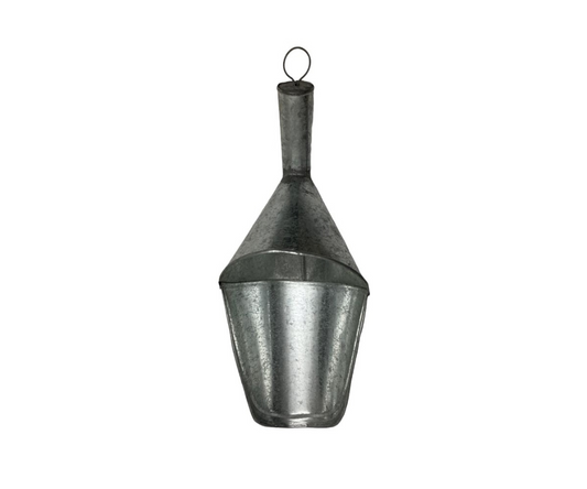 Cucharón Semillero Galvanizado | 39 x 14 cm, 200 g – Resistente y Funcional