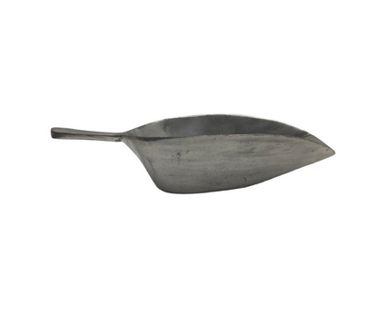 Cucharón de Aluminio Pulido de 2 Kilos | 38 x 16 cm – 780 g – Robusto y Duradero
