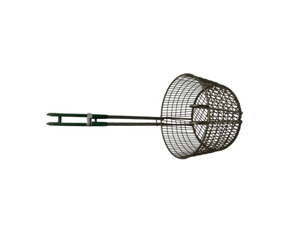 Canastilla Niquelada Redonda Chica | 17 cm Ø x 40 cm – 600 g – Resistente y Tradicional