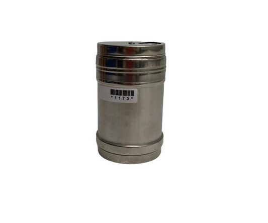 Salero de Acero Inoxidable Grande | 11 cm, 84 g – Resistente, Elegante y Práctico