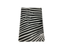 Mantel Tapete Negro con Blanco | 48 x 28 cm – 7.6 g – Elegante y Funcional