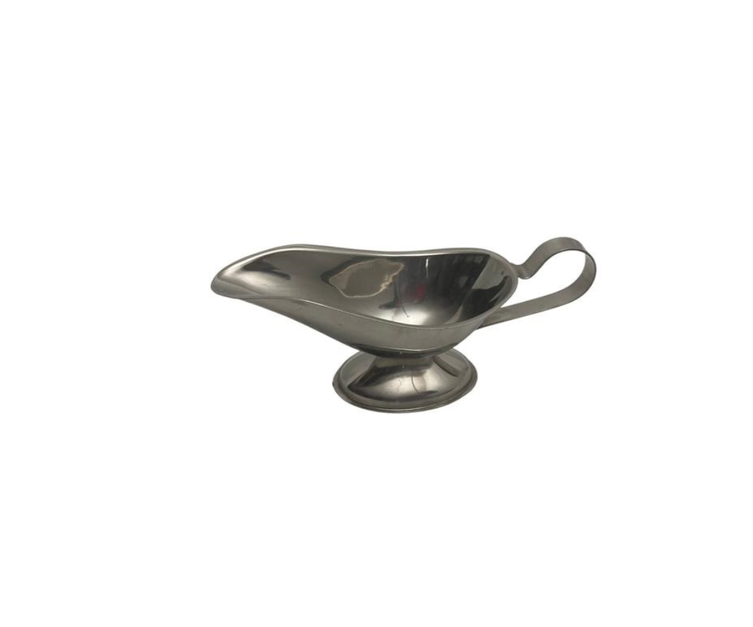 Salsera Aladino Chica de Acero Inoxidable | 5 oz | 18 cm – 90 g – Compacta y Precisa