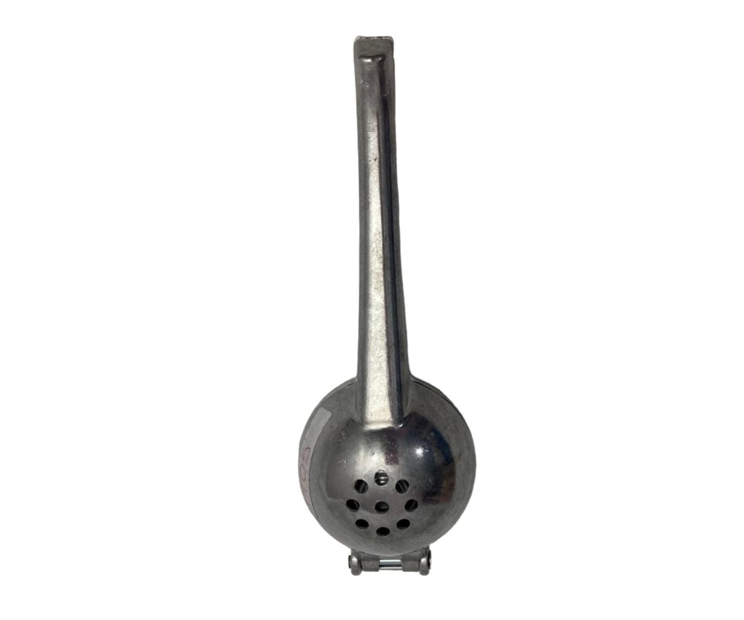 Exprimidor Curvo de Aluminio Mediano | 22 cm, 7 cm Ø, 216 g – Resistente y Ergonómico