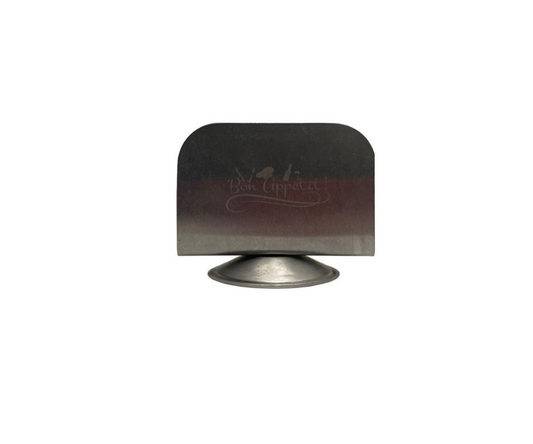 Servilletero Inoxidable Punta Redonda | 8 x 12 cm – 118 g – Práctico y Elegante