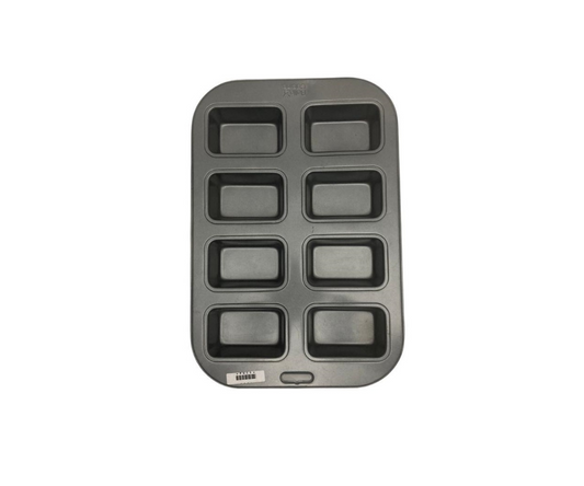 Molde para Panqué de 8 Piezas Belle Cuisine | 25 x 36.5 cm – 522 g – Resistente y Práctico
