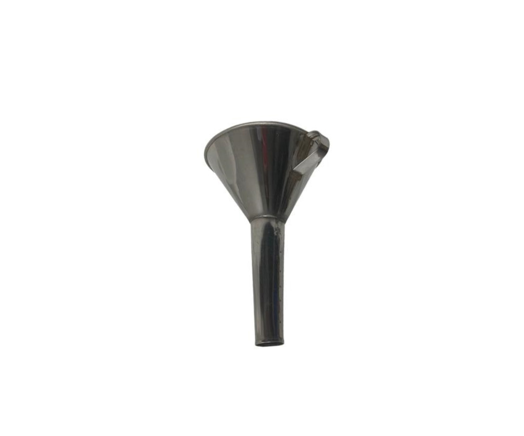 Embudo Inoxidable para Moronga de Estaño | 20 x 13 cm – 132 g – Resistente y Práctico