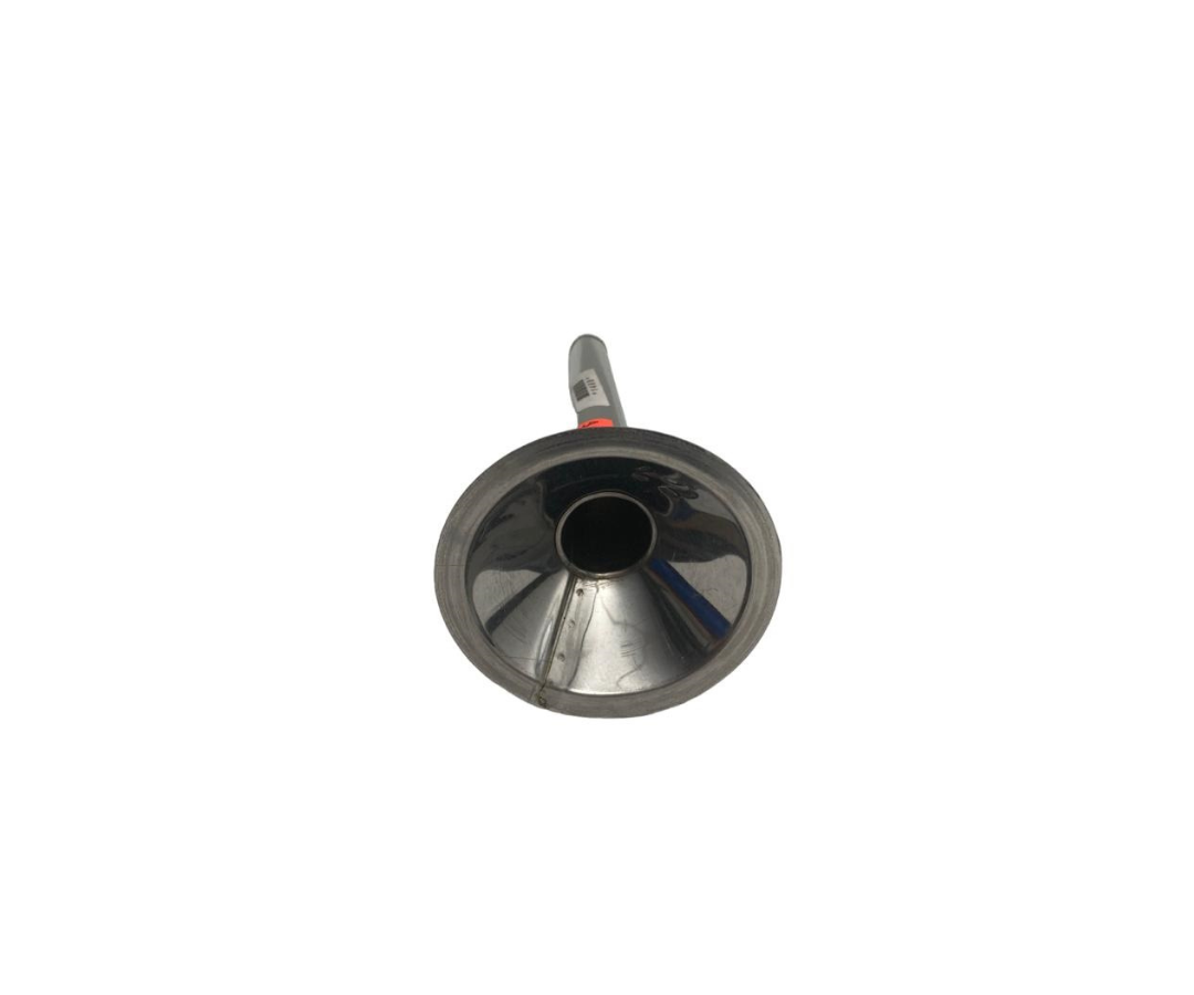Embudo Inoxidable para Longaniza de Estaño #22 | 8.77 x 2.5 cm – 62 g – Compacto y Preciso