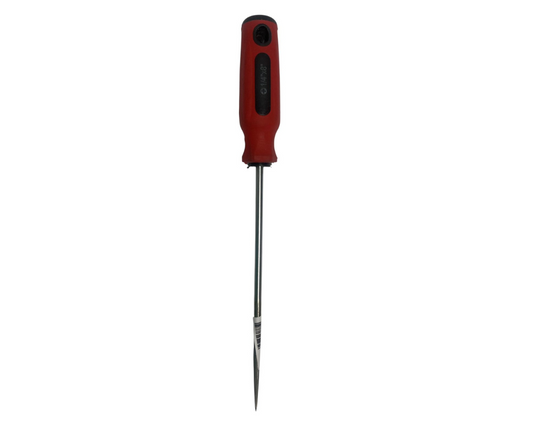 Picahielo con Mango Ergonómico Rojo y Negro | 31 cm, 112 g – Resistente y Versátil
