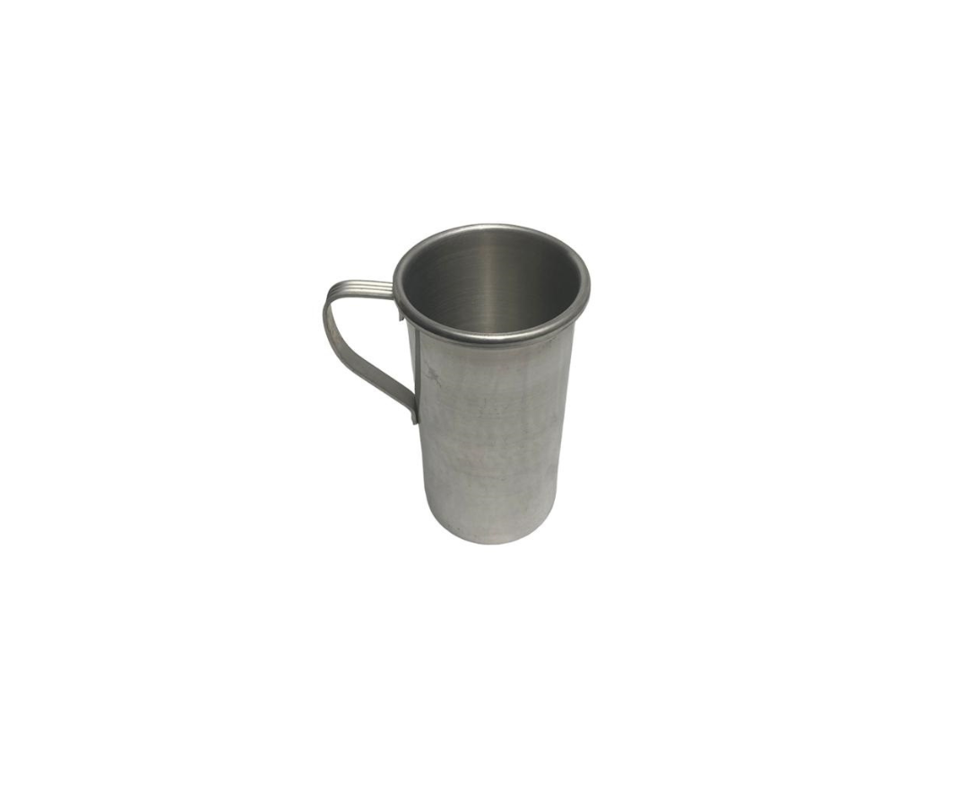 Pocillo de Aluminio 1/2 Litro | 13 x 7.5 cm – 88 g – Ligero y Práctico