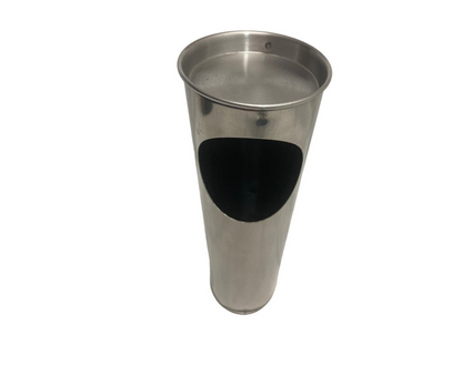 Popotero Inoxidable Redondo Chico | 8 x 29.5 cm – 346 g – Durable y Práctico